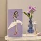 Preview: Tissue UP Girl Design Taschentuchbox purple