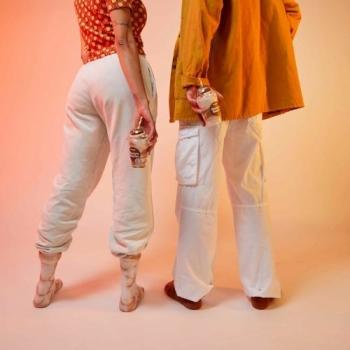 Preview: Alltags-Socken mit auffälligem Look im Doppelpack