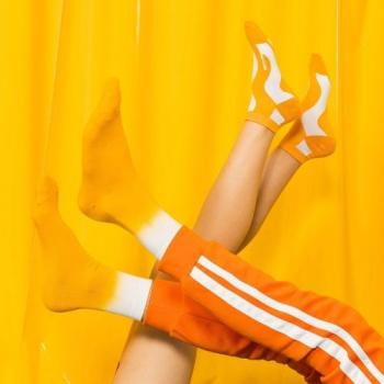 Preview: Alltags-Socken mit auffälligem Look im Doppelpack