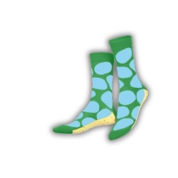 Preview: Lustige rote Salty Chips‑Socken als Geschenkidee