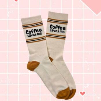 Preview: Nahaufnahme der gepolsterten Frottee-Sohle der Pegada Coffee Socken für maximalen Komfort.