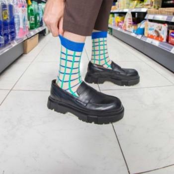 Preview: Originelle unisex Socken in Schoko-Optik